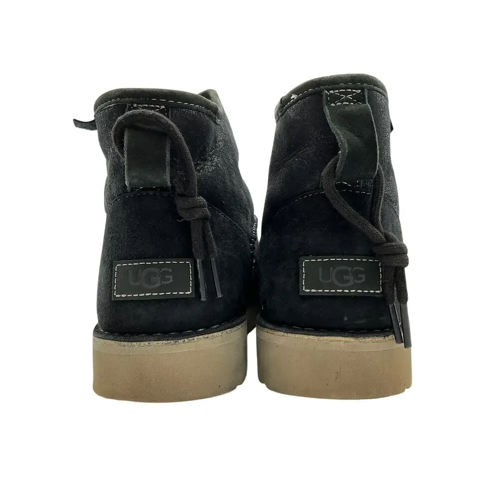 Ugg Cozy Black Campfire Crafted Regenerate Boots Size Mens 12/ Womens 13 - Picture 3 of 6